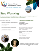 Stop Worrying!-- September 10, 2025